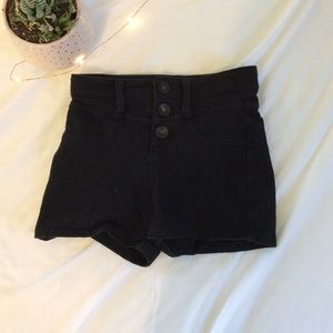 High waisted shorts